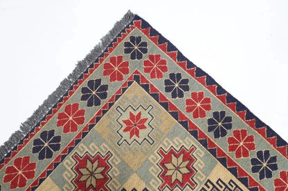 212 x 299 cm | Sumak Afghan Tribal Hand Knotted Kilim