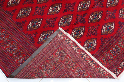 208 x 296 cm | Bokhara Tribal Hand Knotted Carpet