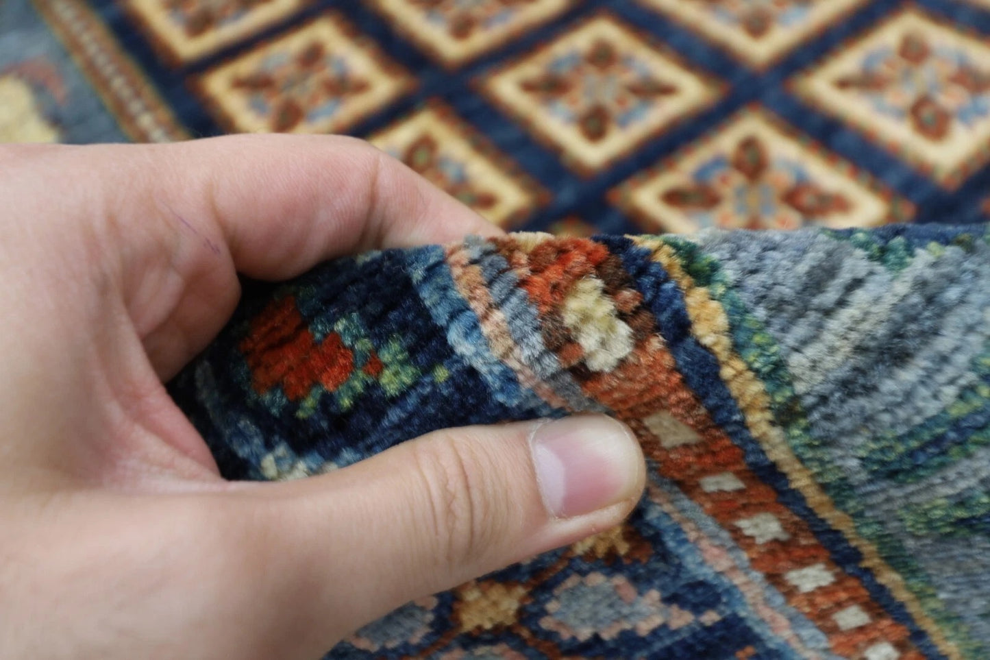 200 x 297 cm | Pazyryk Afghan Tribal Hand Knotted Carpet