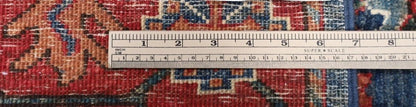 150 x 200 cm | Navy Afghan Tribal Hand Knotted Veg Dye Wool carpet