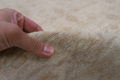 156 x 209 cm | Fine Afghan Tribal Hand Knotted Veg Dye Wool Carpet Low Pile
