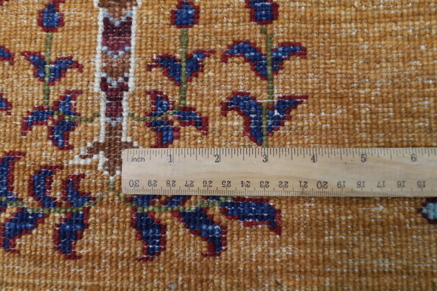 170 x 235 cm | Landscape Afghan Tribal Hand Knotted Veg Dye Wool Carpet