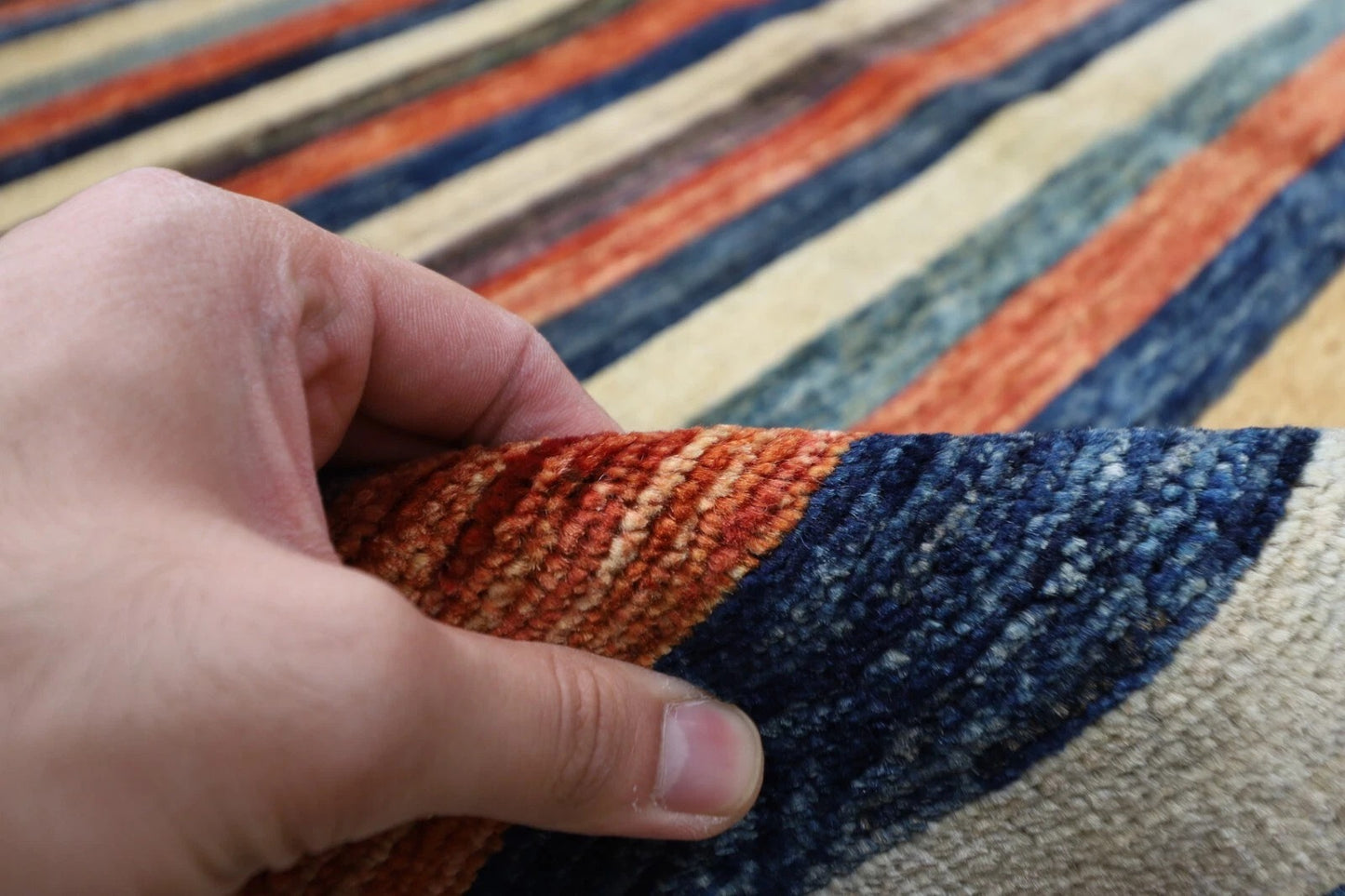 200 x 296 cm | Gabbeh Afghan Tribal Hand Knotted Carpet