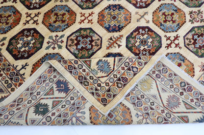 245 x 296 cm | Ersari Afghan Tribal Hand Knotted Carpet
