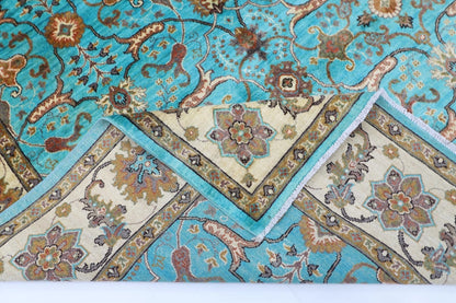 205 x 297 cm | Bidjar Turquoise Afghan Tribal Hand Knotted Carpet