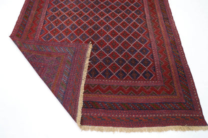 200 x 270 cm | Flat Weaved Carpet Kilim Afghan Tribal Hand Knotted Carpet