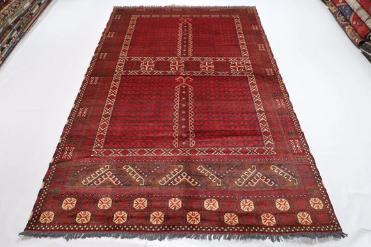 206 x 289 cm | Maranoce Afghan Tribal Hand Knotted Carpet