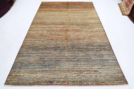 202 x 293 cm | Gabbeh Afghan Tribal Hand Knotted Carpet