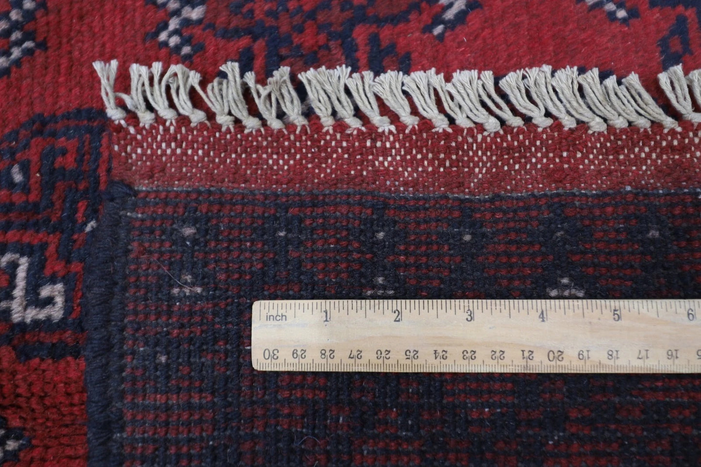 156 x 238 cm | Akja Bokhara Tribal Hand Knotted Veg Dye Wool Carpet
