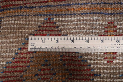 167 x 238 cm | Oushak Afghan Tribal Hand Knotted Veg Dye Wool Carpet