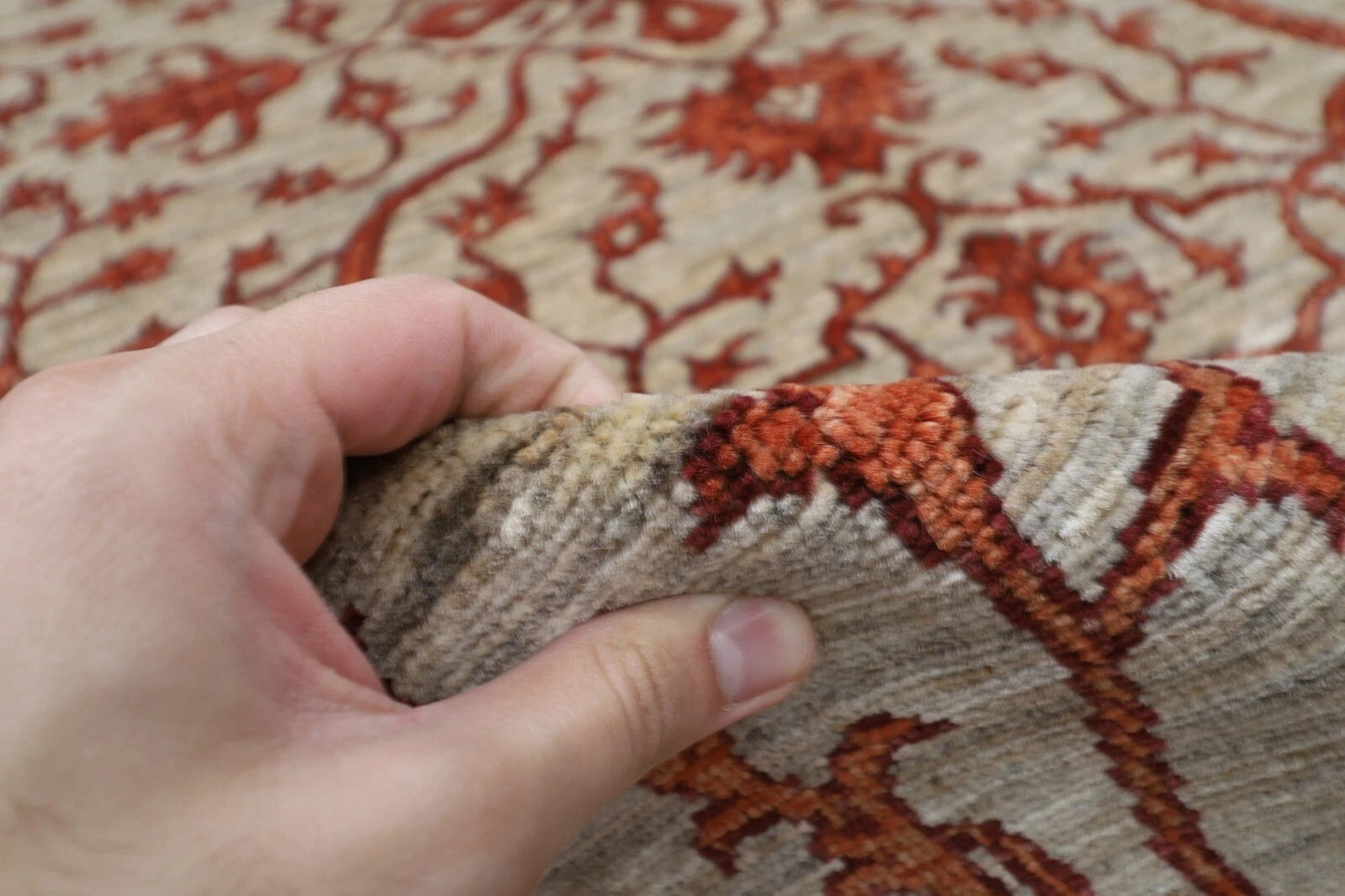174 x 240 cm | Bidjar Afghan Tribal Hand Knotted Veg Dye Wool Carpet