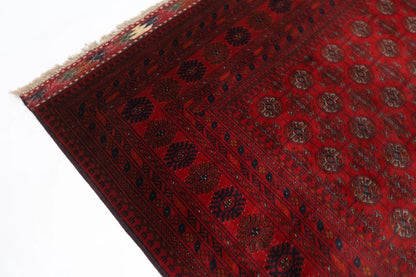 174 x 246 cm | Fine Mori Bokhara Afghan Tribal Hand Knotted Veg Dye Wool Carpet