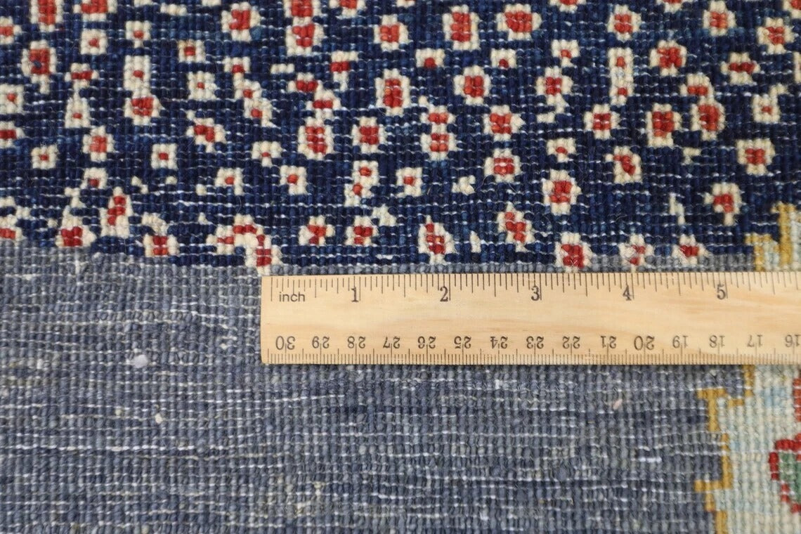 248 x 301 cm | Landscape Afghan Tribal Hand Knotted Carpet