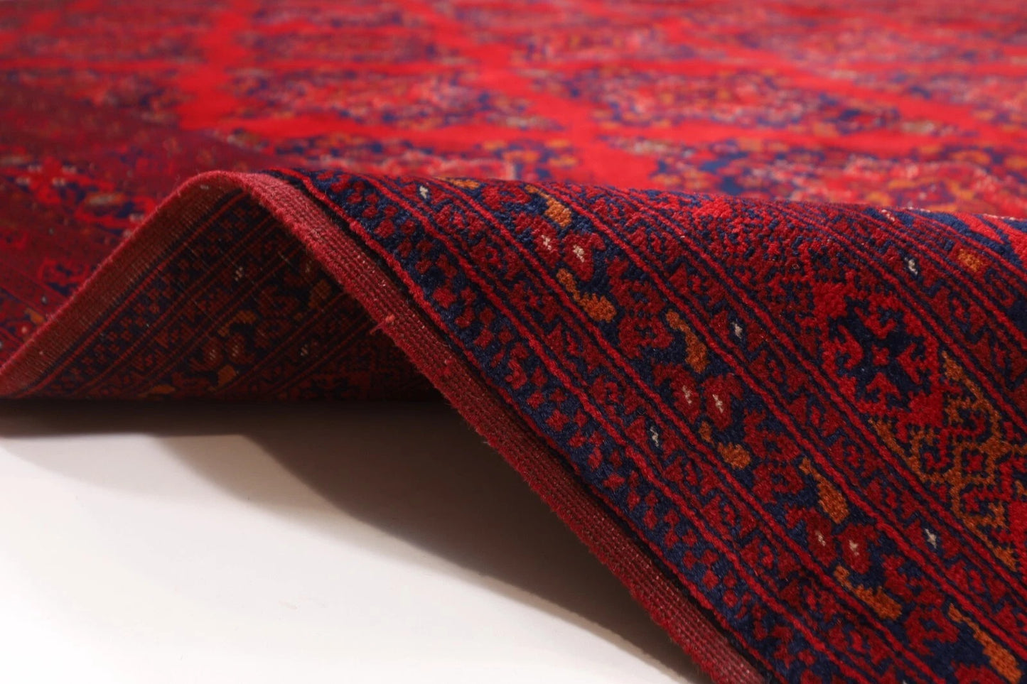 295 x 377 cm | Fine Belgic Afghan Tribal Hand Knotted Carpet