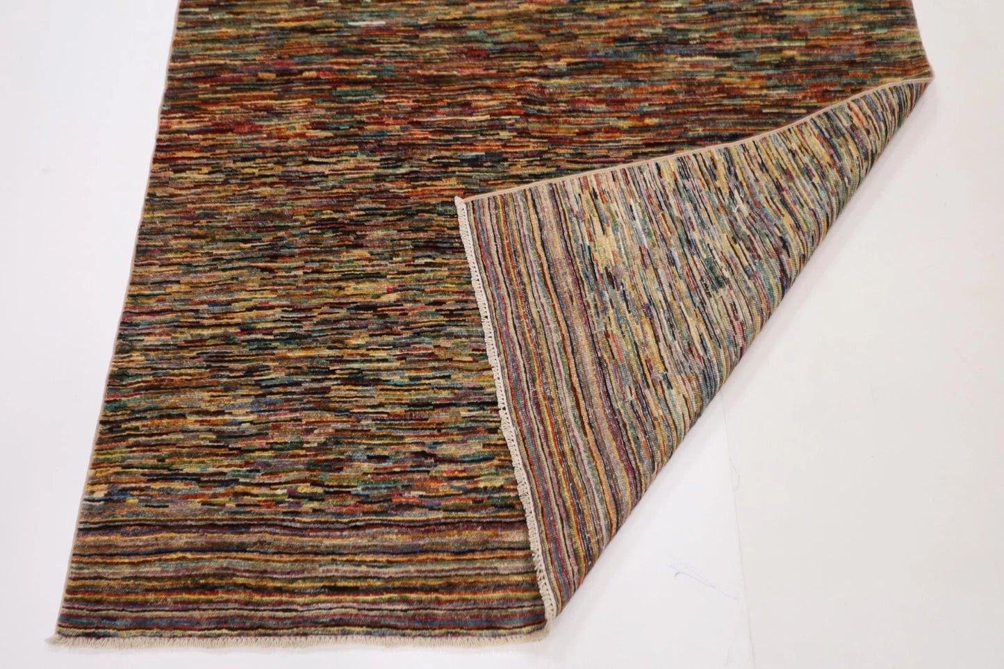 149 x 195 cm | Gabbeh Afghan Tribal Hand Knotted Veg Dye Wool carpet