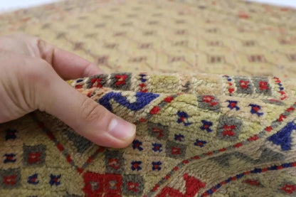 160 x 186 cm | Flat Weave Afghan Tribal Hand Knotted Veg Dye Wool Kilim