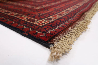 204 x 292 cm | Bokhara Afghan Tribal Hand Knotted Carpet