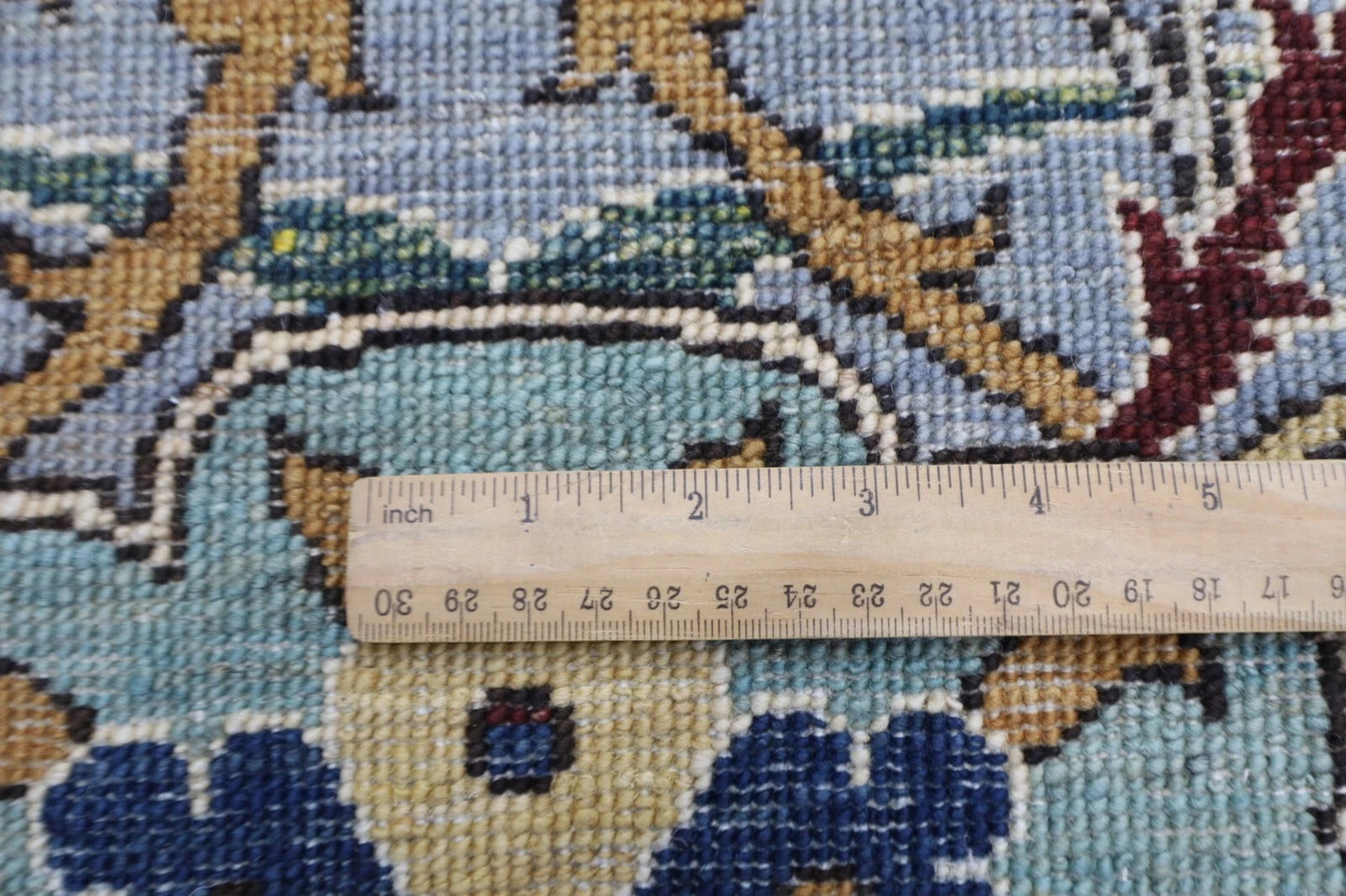 270 x 367 cm | Sickle Leaf Afghan Tribal Hand Knotted Carpet