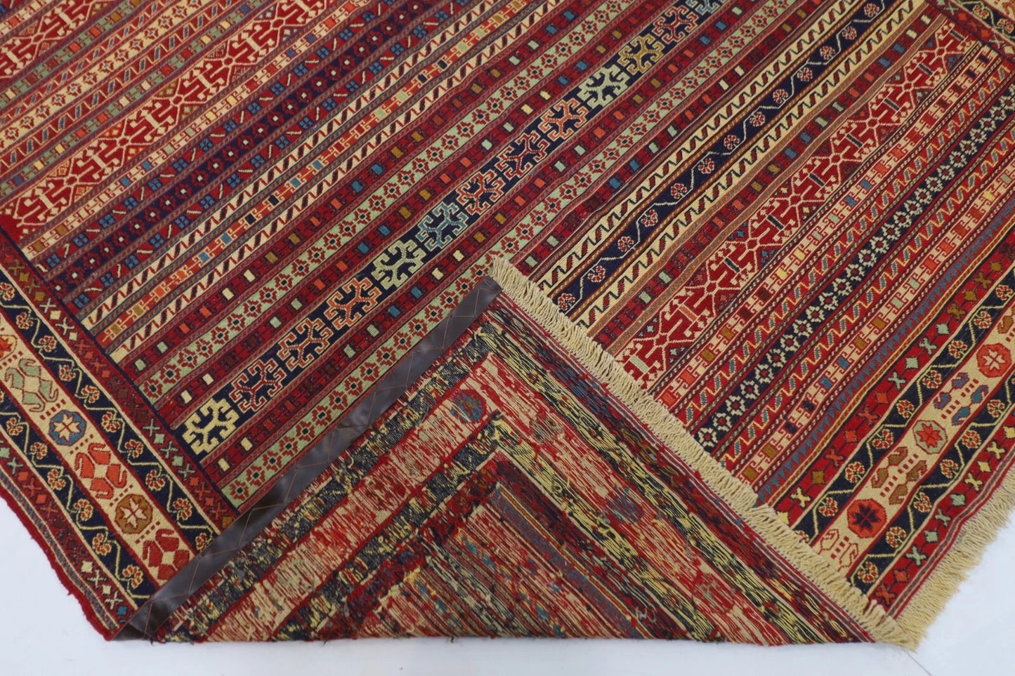 192 x 298 cm | Flat Weaved Kilim Tribal Hand Knotted Carpet