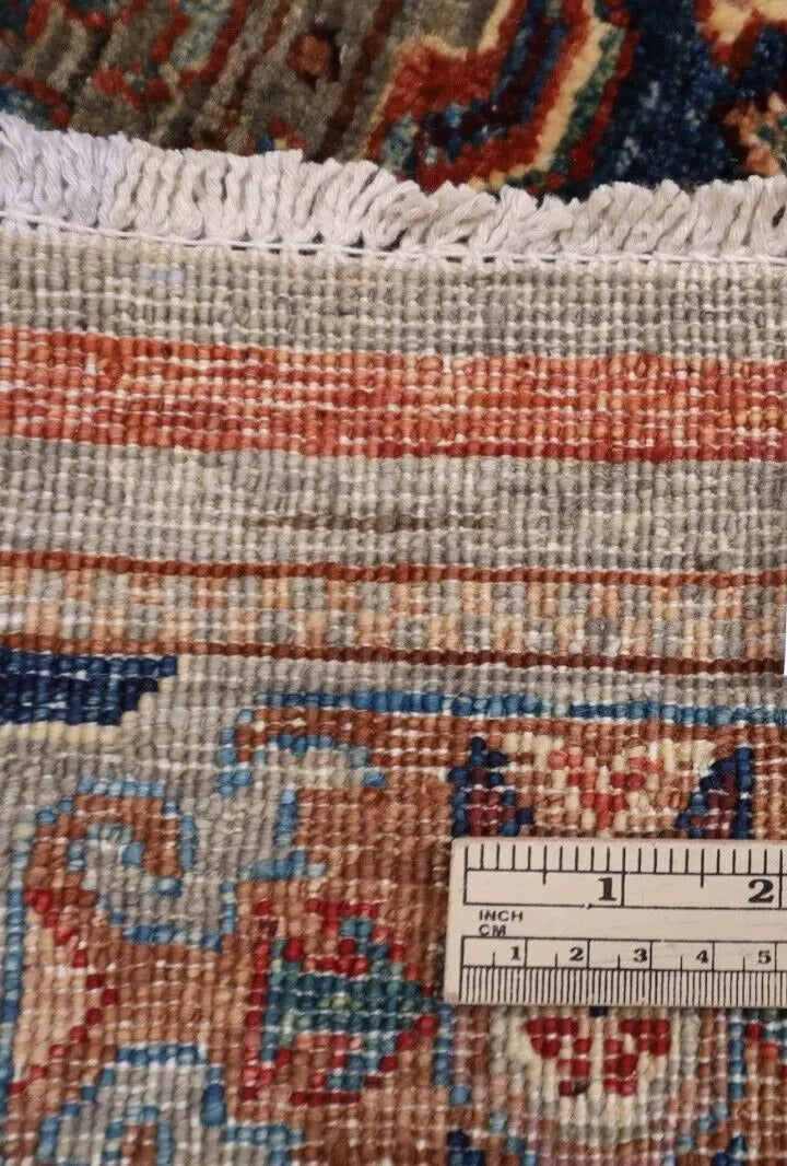 169 x 247 cm | Khorjun Afghan Tribal Hand Knotted Veg Dye Wool Carpet
