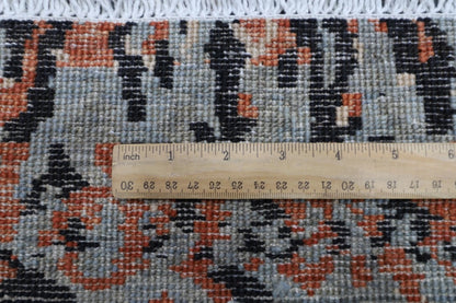 252 x 302 cm | Abstract Mamluk Afghan Tribal Hand Knotted Carpet