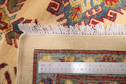 305 x 424 cm | Yakkish Beige Afghan Tribal Hand Knotted Carpet