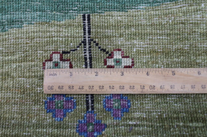 170 x 248 cm | Tree Afghan Tribal Hand Knotted Veg Dye Wool Carpet