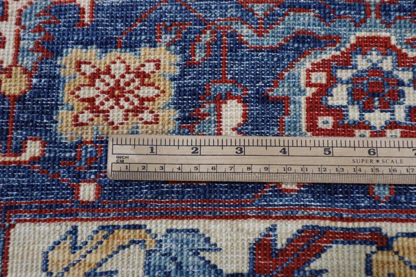 159 x 205 cm | Bidjar Afghan Tribal Hand Knotted Veg Dye Wool Carpet