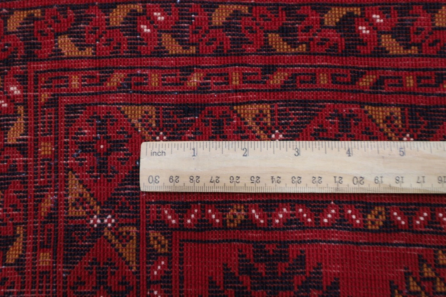 199 x 276 cm | Fine Mori Bokhara Afghan Tribal Hand Knotted Carpet