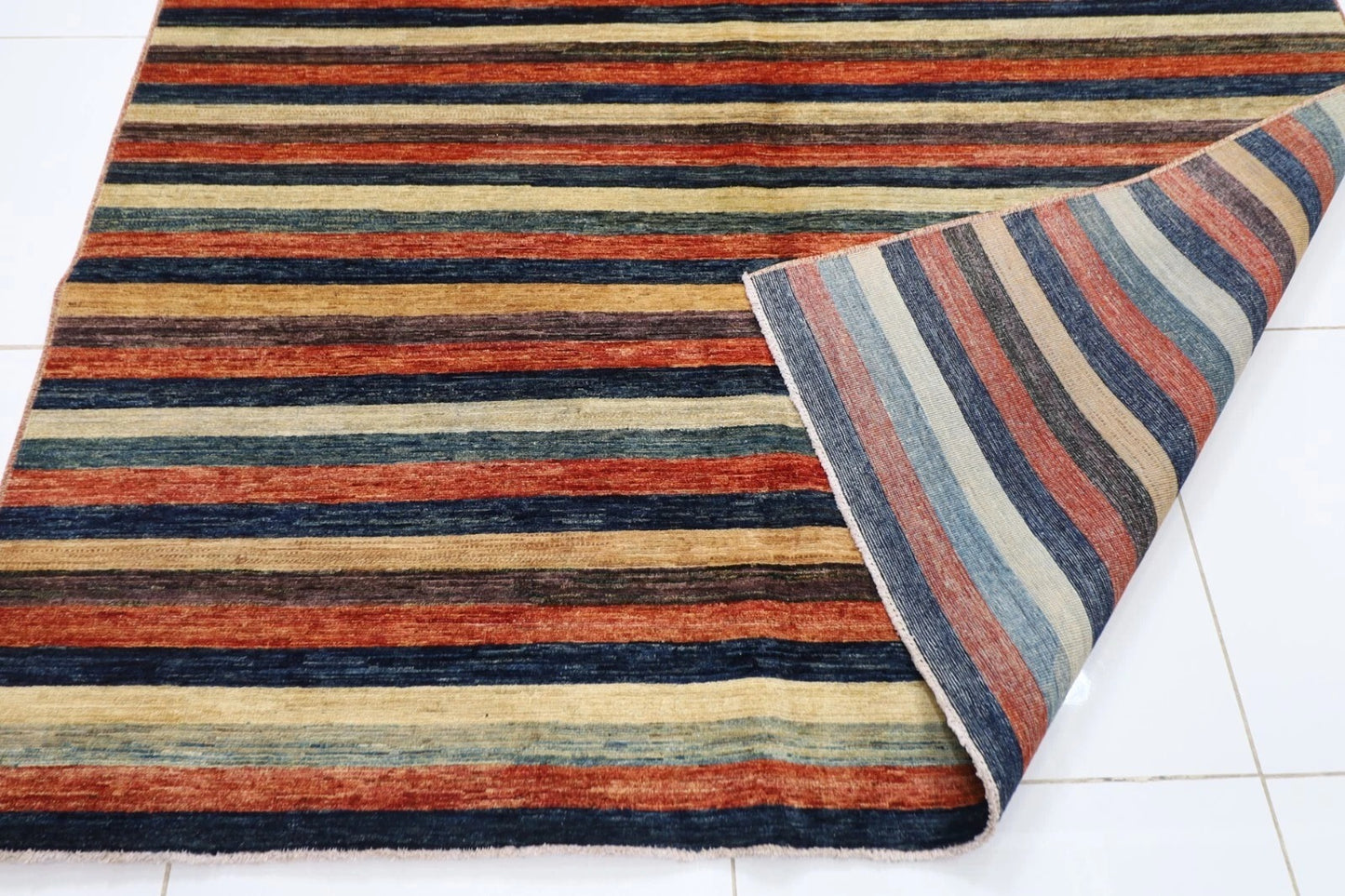 200 x 296 cm | Gabbeh Afghan Tribal Hand Knotted Carpet