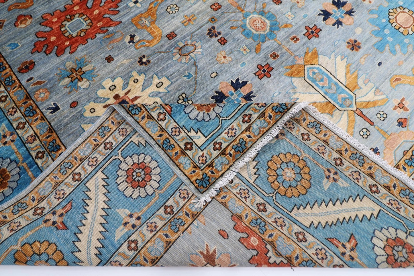 251 x 306 cm | Aryana Afghan Tribal Hand Knotted Carpet