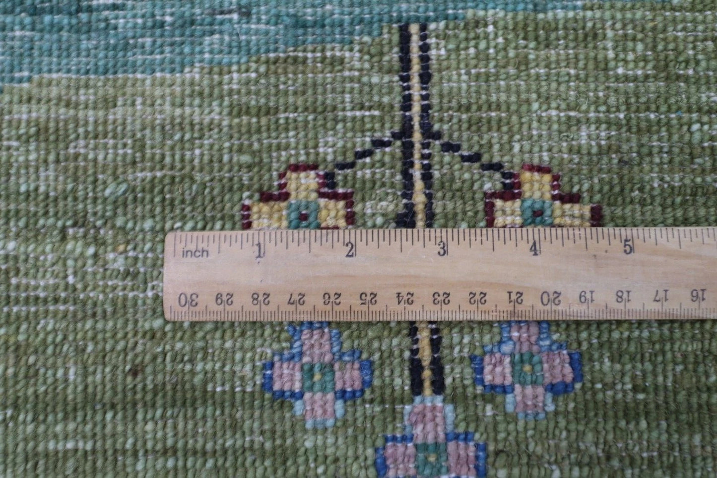 173 x 236 cm | Afghan Tribal Hand Knotted Veg Dye Wool Carpet