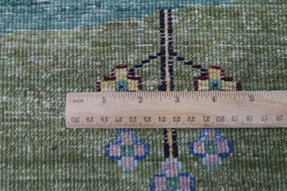 173 x 236 cm | Afghan Tribal Hand Knotted Veg Dye Wool Carpet