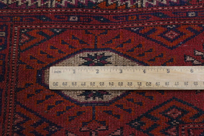 266 x 370 cm | Turkmen Bokhara Tribal Hand Knotted Carpet