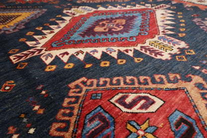 320 x 390 cm | Waziri Afghan Tribal Hand Knotted Carpet