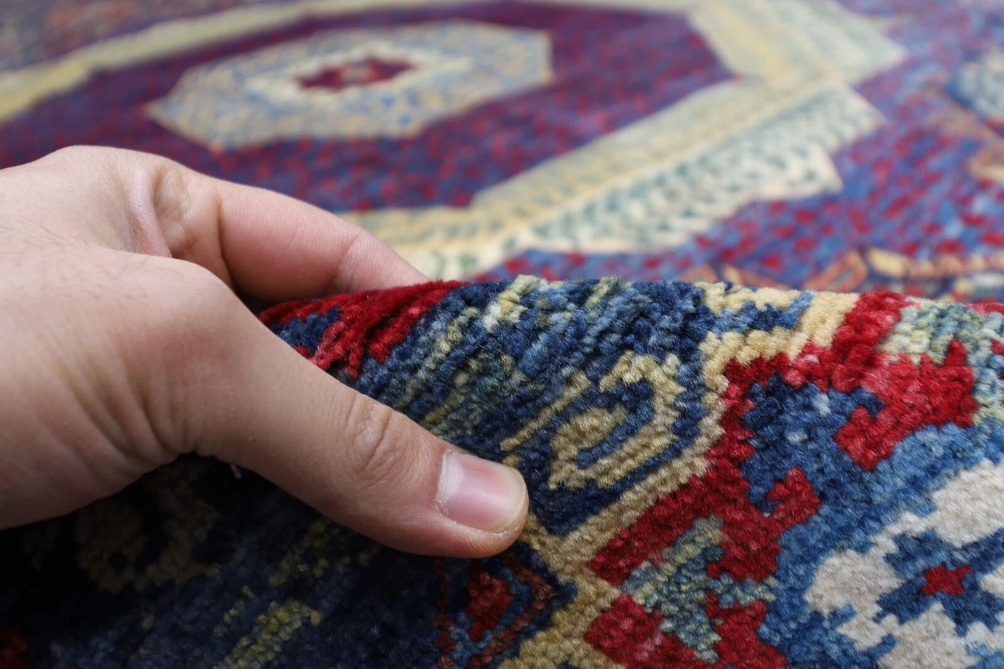 368 x 528 cm | Mamluk Afghan Tribal Hand Knotted Carpet