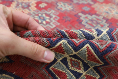 204 x 279 cm | Sumak Afghan Tribal Hand Knotted Kilim