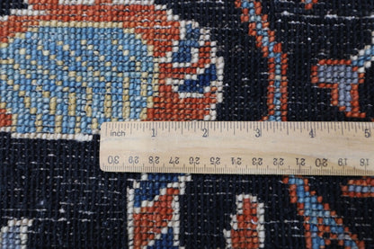 202 x 298 cm | Birds Afghan Tribal Hand Knotted Carpet