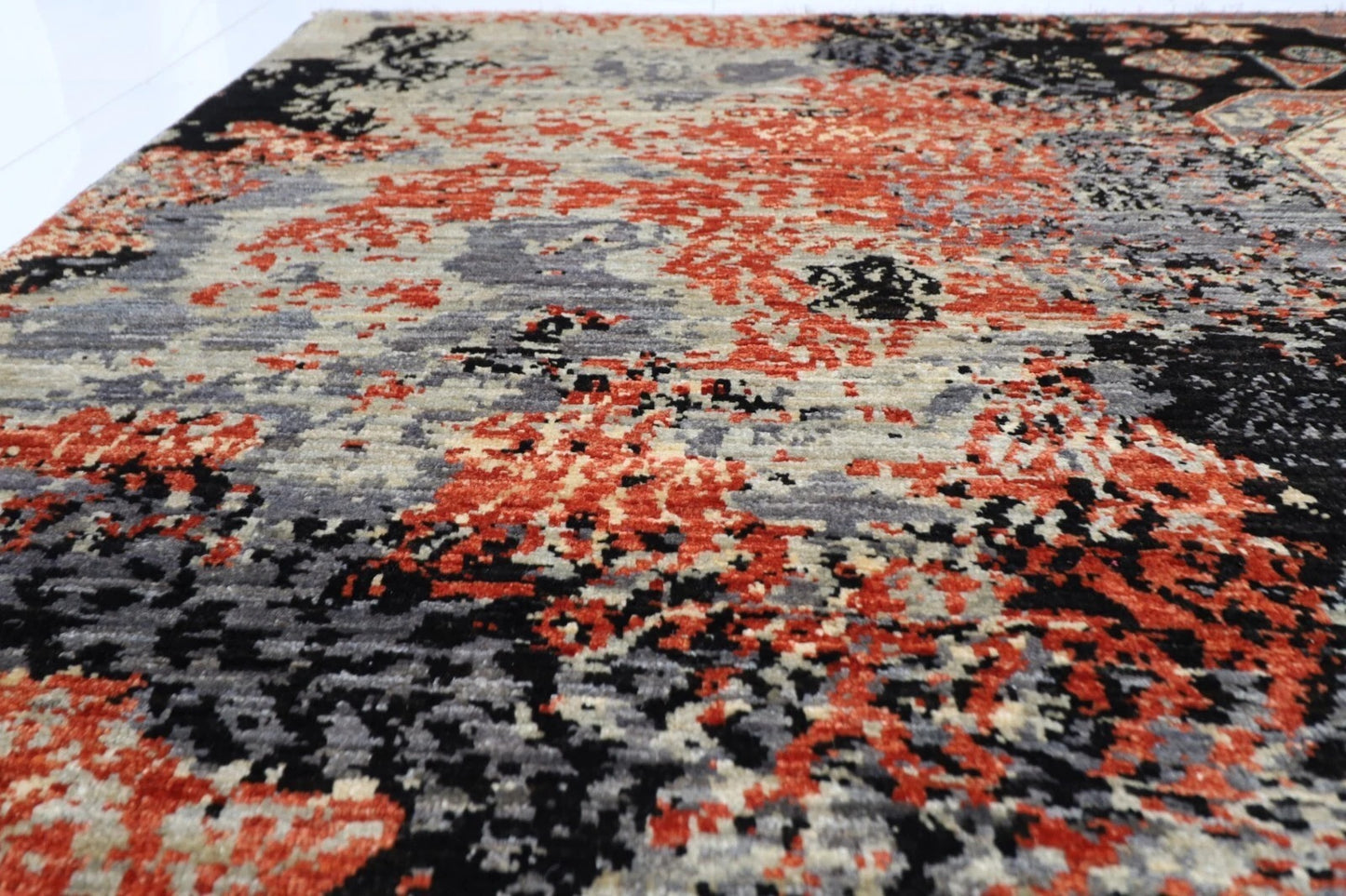 250 x 298 cm | Mamluk Afghan Tribal Hand Knotted Carpet
