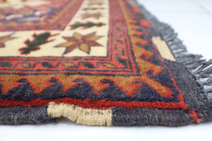 176 x 256 cm | Maranoce Afghan Tribal Hand Knotted Veg Dye Wool Carpet