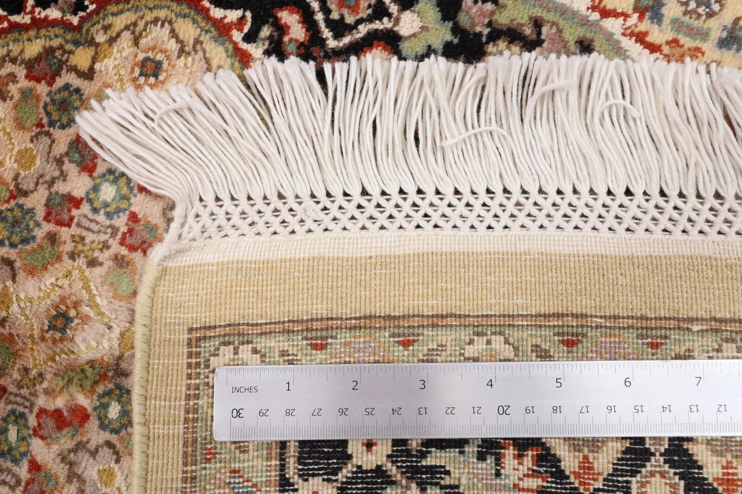 121 x 189 cm | Heriz Tribal Hand Knotted Veg Dye Wool carpet