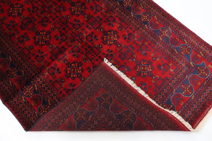 130 x 196 cm | Belgic Afghan Tribal Hand Knotted Veg Dye Wool carpet