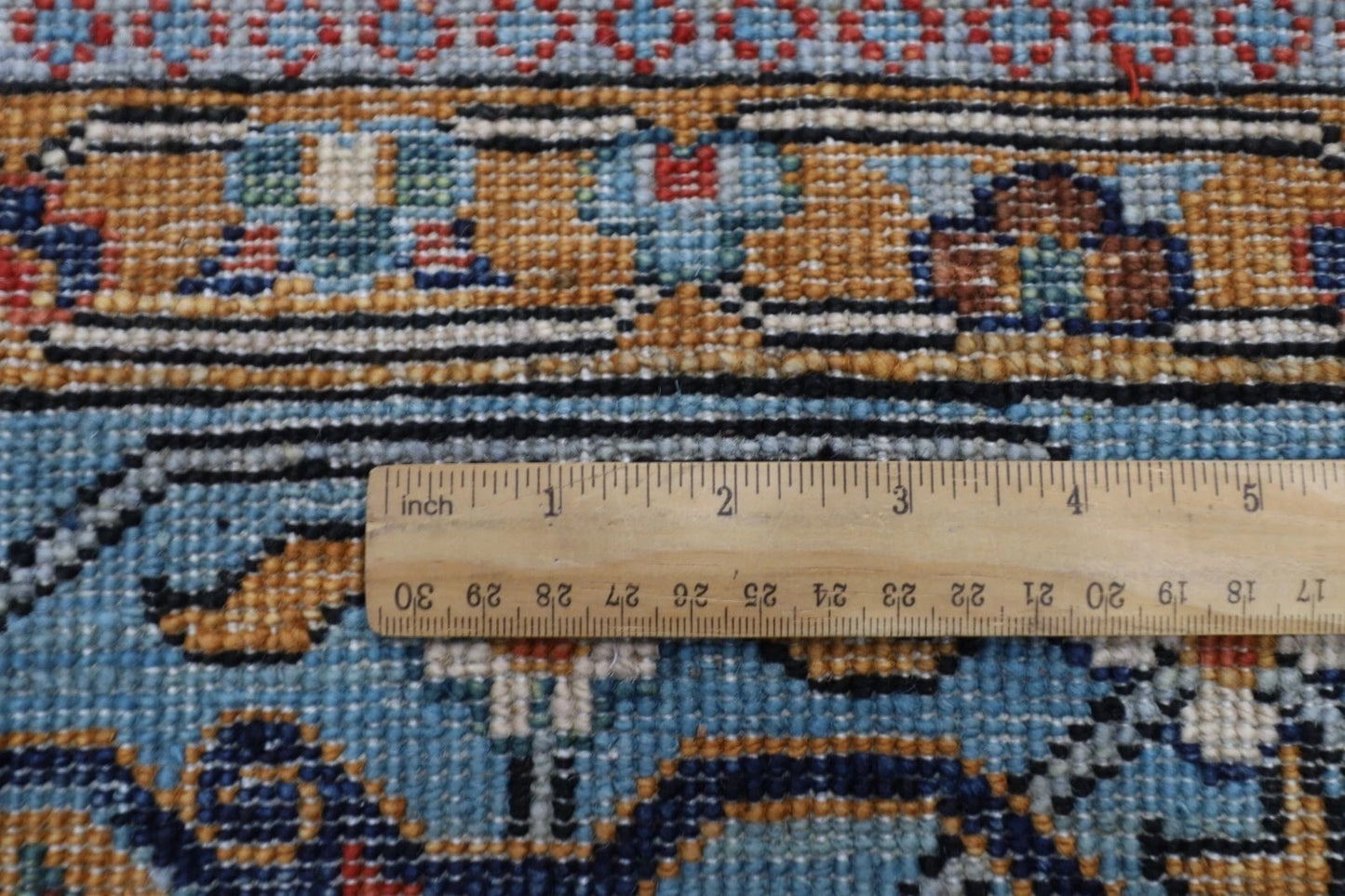 244 x 307 cm | Serapi Afghan Tribal Hand Knotted Carpet