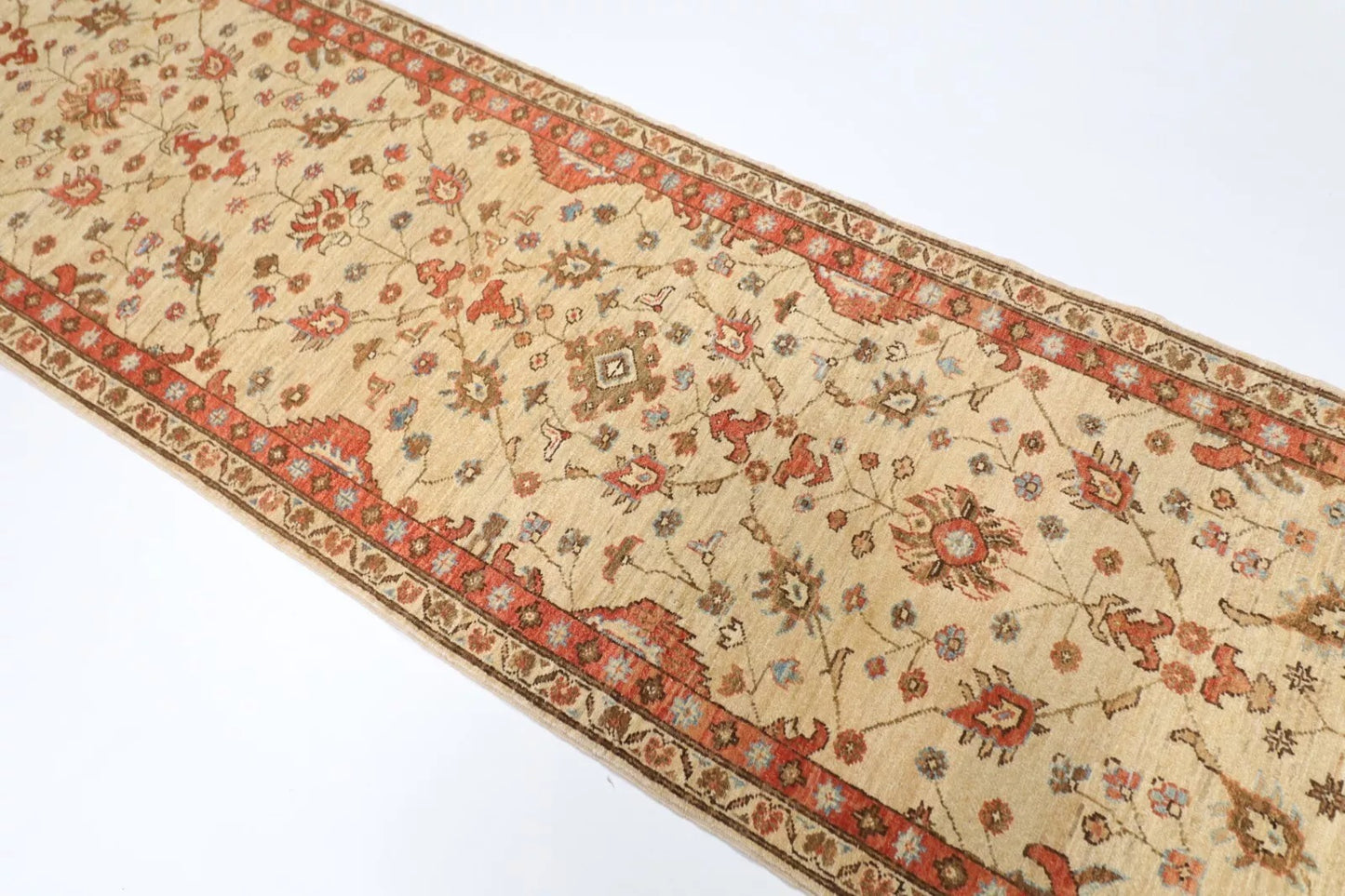 86 x 288 cm | Bokhara Afghan Tribal Hand Knotted Wool Runner
