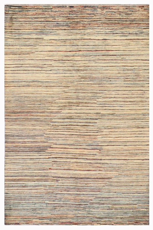 148 x 198 cm | Gabbeh Afghan Tribal Hand Knotted Veg Dye Wool carpet
