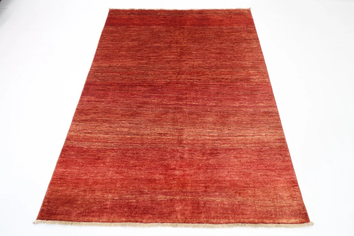 148 x 195 cm | Gabbeh Afghan Tribal Hand Knotted Veg Dye Wool carpet