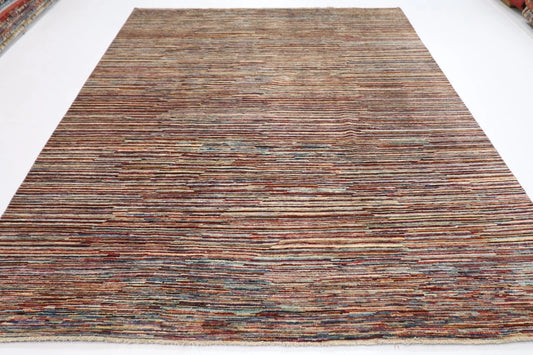 239 x 302 cm | Gabbeh Afghan Tribal Hand Knotted Carpet