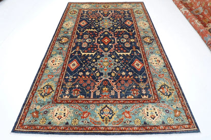 203 x 298 cm | Bidjar Afghan Tribal Hand Knotted Carpet