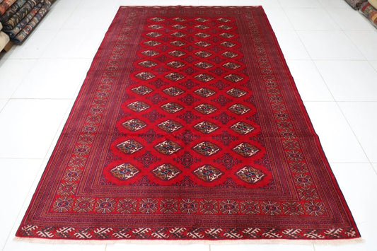 208 x 296 cm | Bokhara Tribal Hand Knotted Carpet
