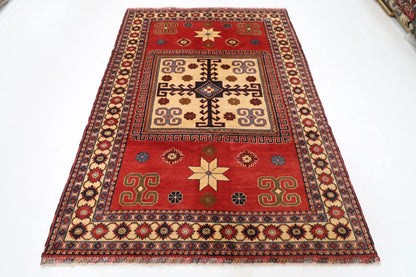 171 x 244 cm | Maranoce Afghan Tribal Hand Knotted Veg Dye Wool Carpet